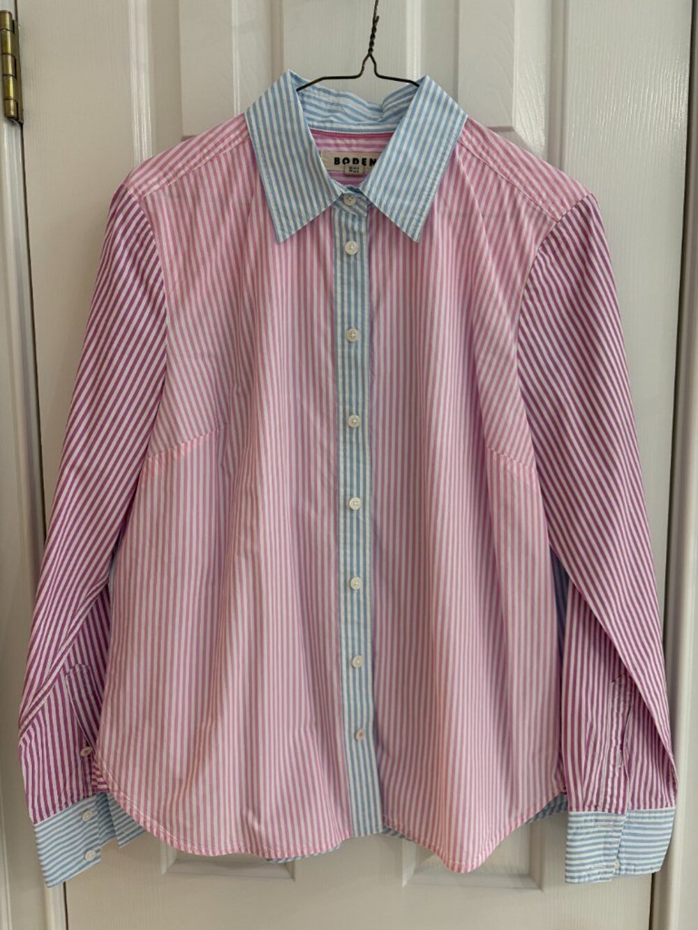 Boden Sienna Cotton Buttondown - Size 10 - Picture 5 of 6